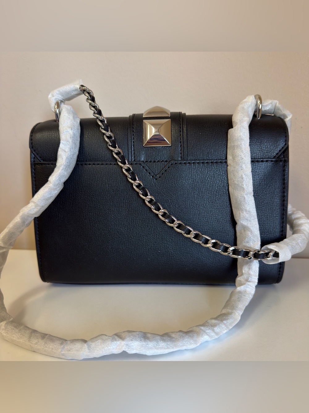 Michael Kors ROSE MD FLAP SHLDR NOT LEATHER - Picture 7 of 10